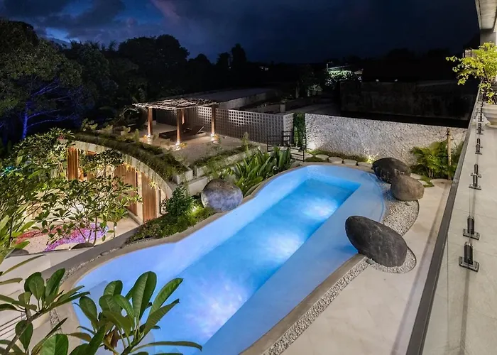New 6br Luxury Estate I Butler I Jacuzzi I Breakfast I In The Pererenan 别墅 *